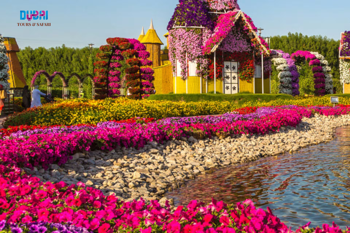 Lake park miracle garden dubai