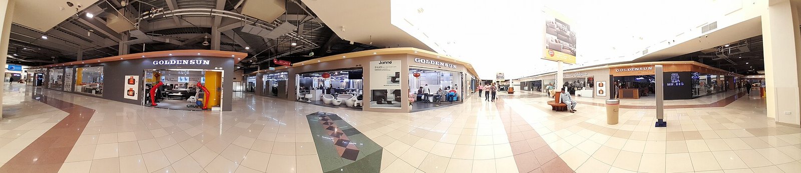 Dragon Mart Dubai panoramic view of the dragon-shaped mall in International City