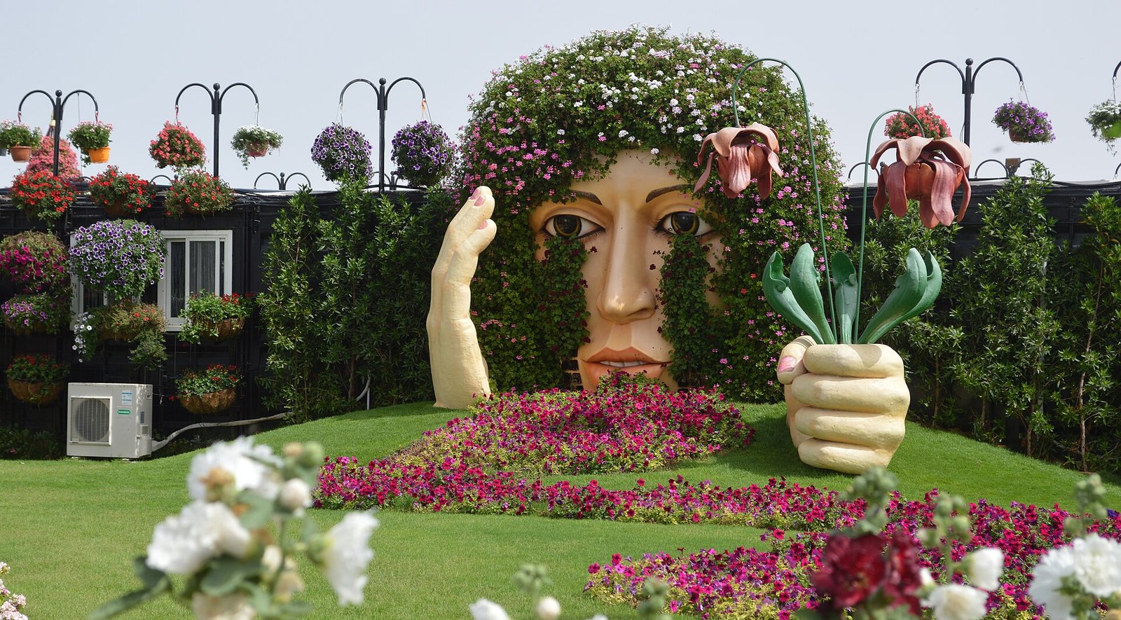 Miracle Garden flower displays