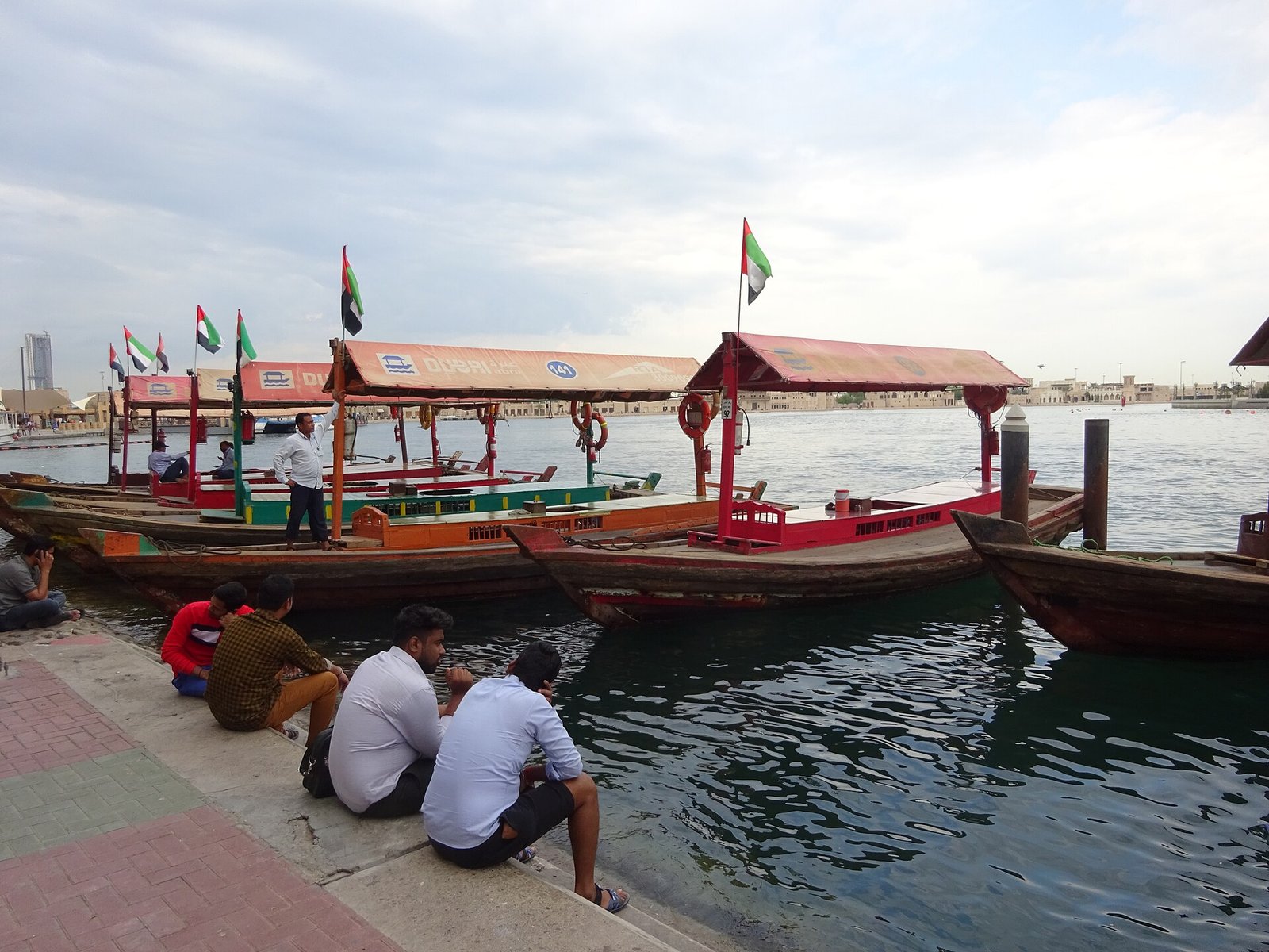 Abra boats on Dubai Creek